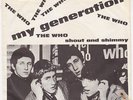 THE WHO My Generation  Denmark 45 WHITE SLEEVE garage psych MOD DANCER