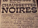 CHAUSSETTES NOIRES le 2.000.000eme disque - RARE complet avec 45t souple
