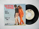 7' IKE & TINA TURNER - GET BACK / LET IT BE (BEATLES), IN MINT (-)