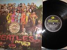BEATLES SGT PEPPER 1ST 1967 PRESS PMC 7027 YELLOW BLACK 1967 VINYL LP