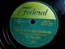 FOUR JACKS - The Last of The Good Rocking Men - 78 rpm - Federal 12087