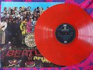The Beatles,Sgt Peppers,Rare AUSTRALIAN RED VINYL album.not picture disc.