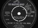hear DANNY WILLIAMS - I'VE GOT TO FIND THAT GIRL AGAIN - HMV - Northern Soul