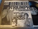DOA RARE CANADIAN FIRST PRESS 12'' PUNK subhumans canada d.o.a. cdn diy L K