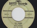 Northern Soul 45 - Betty Wilson & The 4 Bars - I'm Yours - Dayco - mp3 - rare
