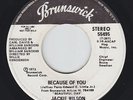 70s Soul 45 - Jackie Wilson - Because Of You - Brunswick - mp3
