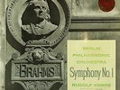 HMV ASD 350 *WHITE/GOLD* *RUDOLF KEMPE* BRAHMS SYMPHONY NO. 1 * MONSTER*