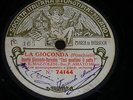 OPERA 78 rpm RECORD Fonotipia ESTER MAZZOLENI & PASQUALE AMATO Tosca PUCCINI