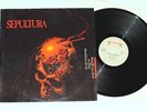 SEPULTURA -Beneath the Remains LP 1989 , ORIG. ROADRUNNER  sadus massacra