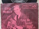 Elvis Presley - Love Me Tender - RARER USA 45 + DARK PINK PS