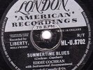 EDDIE COCHRAN  1958  ALL TIME CLASSIC 78 