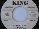 WILLIAM PATTON Don't Be So Mean / It Hurts Me KING PROMO NORTHERN SOUL HEAR
