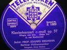 TELEFUNKEN 78 SET EDUARD ERDMANN Piano BEETHOVEN: Piano Concerto No. 3 c-moll