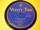 JAZZ JASPER DAVIS LIZZIE MILES Georgia Gigolo/It Feels So Good VELVETONE 1944