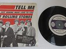 Rolling Stones Tell Me  Picture Sleeve w Fan Club info London 45-9682