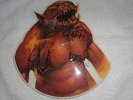 Metallica Jump in the Fire shaped disc Signed autographed Cliff