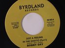 rare Soul Funk 45 BOBBY DAY just a feeling in the ghetto BYRDLAND Hear