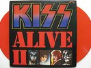 KISS Alive II 1977 UK ORG Double LP Set RED VINYL SIMMONS STANLEY FREHLEY CRISS