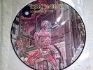IRON MAIDEN SOMEWHERE IN TIME PROMO PIC PICTURE DISC HOLLAND PRESSING  METALLICA