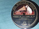 RARE Beethoven Choral Symphony Op 125 Box Set Records 8x12 inch double side 78s