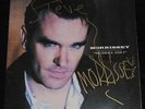 Morrissey, Signed Vauxhall and I vinyl gate fold LP. Rare