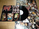 Frenzy LP Live at the 100 Club + POSTER Nervous 1988 Psychobilly Nutty Dave