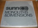 Sunn O))) ?Monoliths & Dimensions 2009 US 2 LP SET VINYL NEW SEALED isis tool