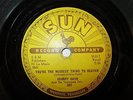 Johnny Cash Sun 78 RPM Ways of A Woman in Love/The Nearest Thing To Heaven