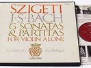 BACH: SONATAS & PARTITAS FOR SOLO VIOLIN/SZIGETI/ORIGINAL VANGUARD/SCARCE/NM