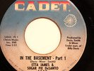 R&B NEW BREED 45-ETTA JAMES & SUGAR PIE DeSANTO-IN THE BASEMENT I&II on CADET
