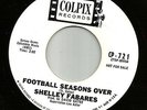 DOOWOP TEEN--SHELLEY FABARES--FOOTBALL SEASONS OVER  --HEAR BOTH -1963  COLPIX