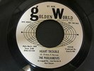 THE PARLIAMENTS / HEART TROUBLE / GOLDEN WORLD original promo 45 northern soul