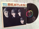 MEET THE BEATLES Mono Rainbow 1st Press NO BMI ASCAP PUBLISHING CREDITS LP Rare