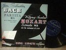 DINU LIPATTI J S Bach MOZART Partita N° 1. bwv 825.. 10