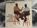 LOUIS ARMSTRONG MEETS OSCAR PETERSON LP VG+/VG+ OG ITA MONO DEEP GROOVE 1959