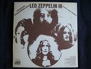 LED ZEPPELIN III Orig ITALIAN '70 ATLANTIC ATS ST 06081 ITALY TURQUOISE FREE WHO