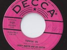 DECCA weird instro rocker 45  GRADY MARTIN - The Fuzz + Tippin' In