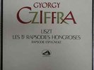 CZIFFRA LISZT 15 HUNGARIAN RHAPSODIES 1st FRENCH BOX 3 LP HMV FALP 517/8/9 NM