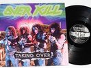 OVERKILL -Taking Over LP 1987 , US POWER / THRASH  griffin whiplash dark angel