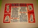 Sleazefest 98 Concert Posters 1998 Southern Culture On The Skids Flat Duo Jets