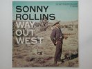 SONNY ROLLINS – WAY OUT WEST – CONTEMPORARY C 3530 – EX/EX – 2 TONE LINER-MONO