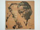 CLIFFORD BROWN – A STUDY IN BROWN – EMARCY MG 36037 – EX to VG+/VG+ - DG – MONO