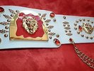 ELVIS STYLE LUXURY MATADORE BELT FOR 70s ELVIS MATADORE JUMPSUIT,