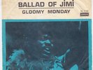 JIMI HENDRIX Gloomy Monday MOD DANCER Denmark 45 Ballad Of Jimi CURTIS KNIGHT