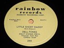 Dell-Tones: Little Short Daddy / I'm Not In Love With You 78 Rainbow  R&B DooWop