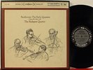 M3S 606 6 eye Beethoven: The Early Quartets, Budapest String Quartet op. 18, 1-6