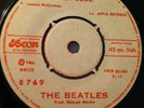 THE BEATLES, CHILE SINGLE, REVOLUCION, 1968 ODEON M-