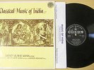 CLASSICAL MUSIC OF INDIA Usted Vilayat Khan 1962 Odeon LP sitar raga psych RARE