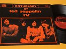 LED ZEPPELIN LP ANTHOLOGY CHAPTER IV 1°ST ORIG ITALY 1970 LAMINATED ONLY COVER