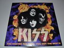 KISS - You Wanted the Best, You Got The Best VG++/NM vinyl inc. insert 2XLP